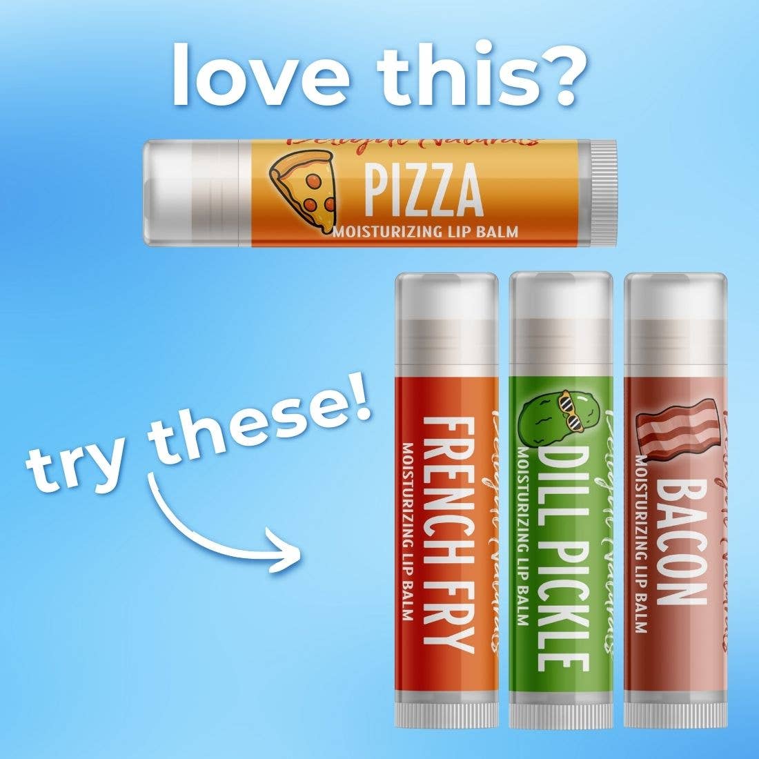 Delight Naturals - Wholesale Lip Balm - Pizza Lip Balm4
