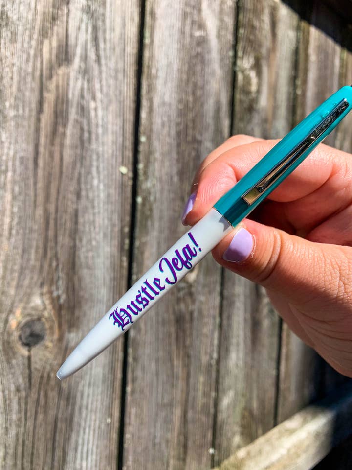 Hustle Jefa! Spanglish Latina Pen for wholesale by MISfitted.Co