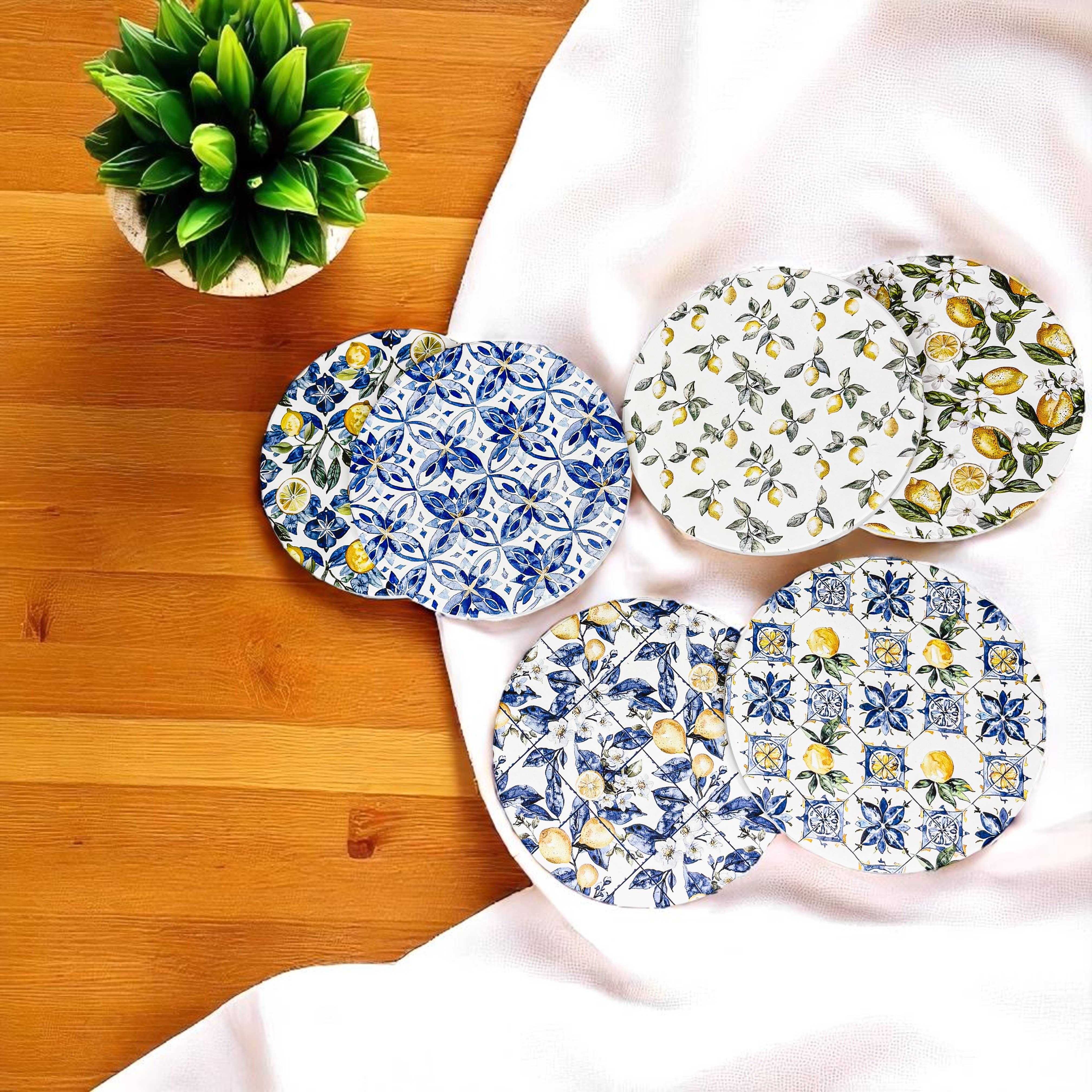 Gia Roma - Wholesale Onderzetters - Chinoiserie Halloween Onderzetters, Luxe Herfst Huisdecoraties138