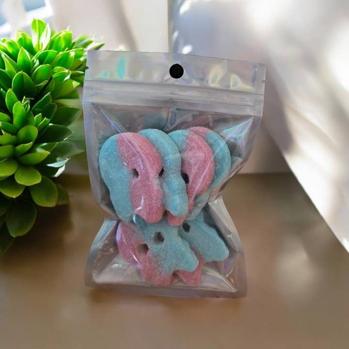 Sugar Rush Minnesota - Wholesale Hard Candy - Swedish Candy, Bubs, Skulls, Ovals, 2.5oz bags.