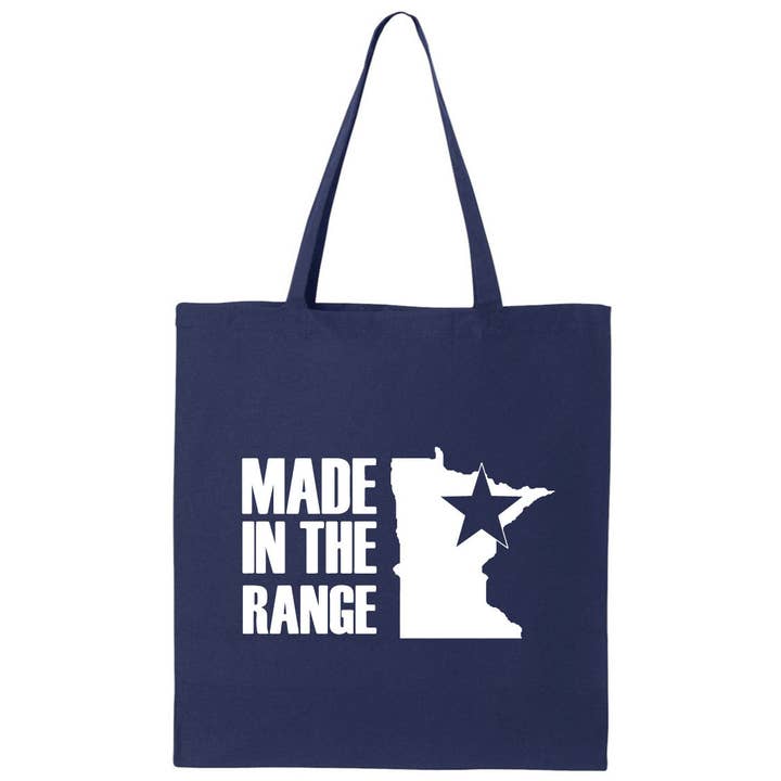 Borsa in tela Made in the Range Minnesota per la vendita all'ingrosso da parte di Minnesota Awesome