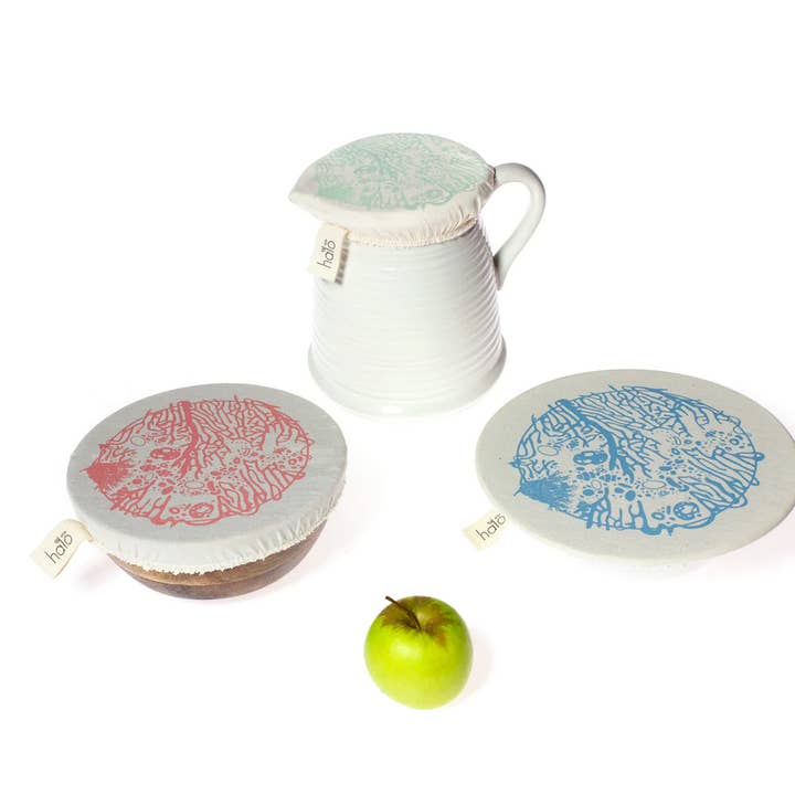 Spaza Store - Wholesale Food storage wrap/bag - HALO || Dishcover Small Set- Beach House by Miro1