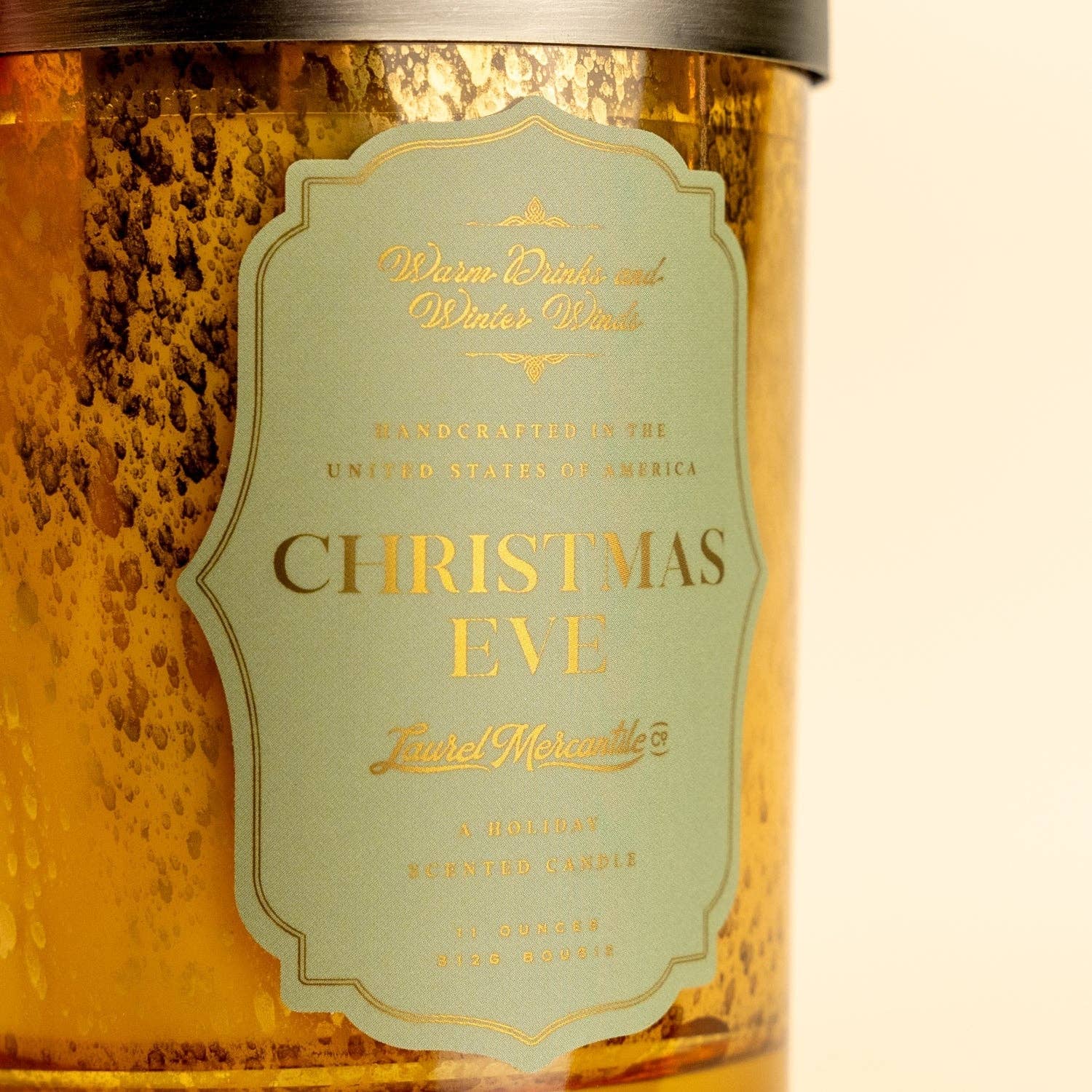 Laurel Mercantile - Wholesale Jar/Filled Candle - Christmas Eve Candle2