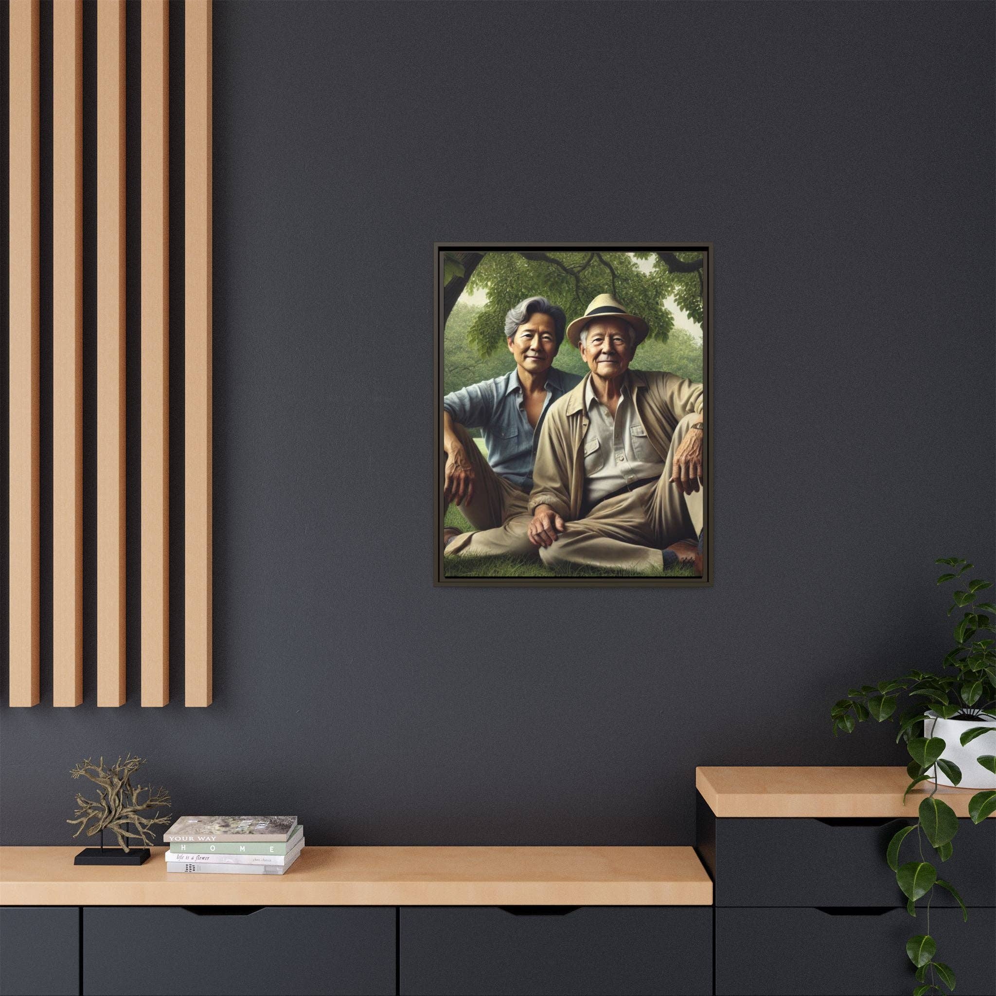 Walt & Pete - Wholesale Painting/Drawing - Missing Art Studies - Grant 05835