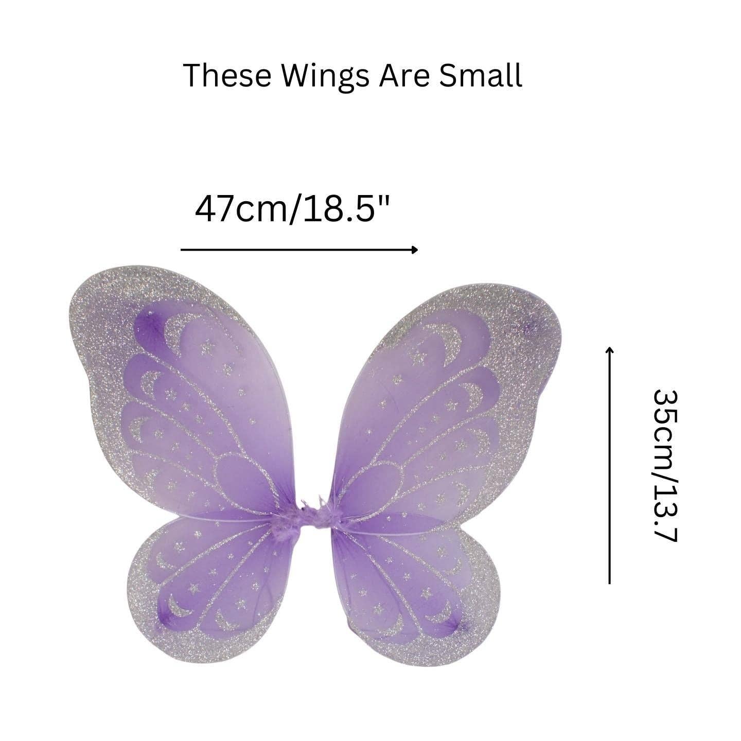 Topkids Accessories - Wholesale Verkleedkleren - Volwassene - Vleugels voor kleine kinderen en peuters, feeënkostuum voor meisjes, engelenkostuum, vlindervleugels, verkleedkleding voor kinderen3