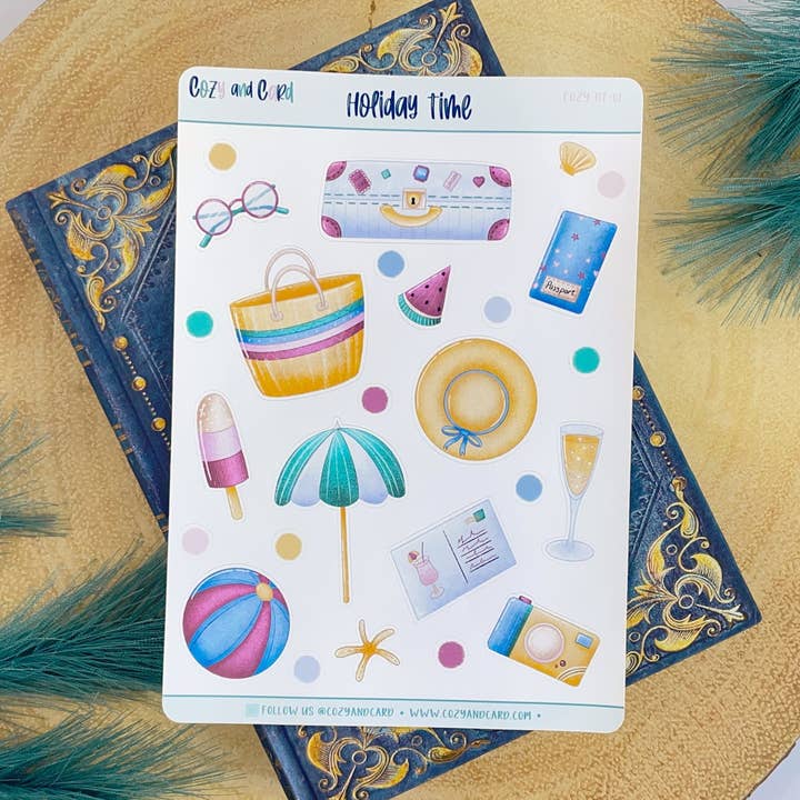Holiday Time klisterark for engroshandel hos Cosy & Card