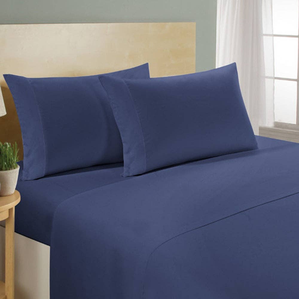 J&V TEXTILES - Wholesale Sheet set - 4-Piece Set: 100% Egyptian-Quality Cotton 1000 Thread Count Deep Pocket Luxury Sheets9