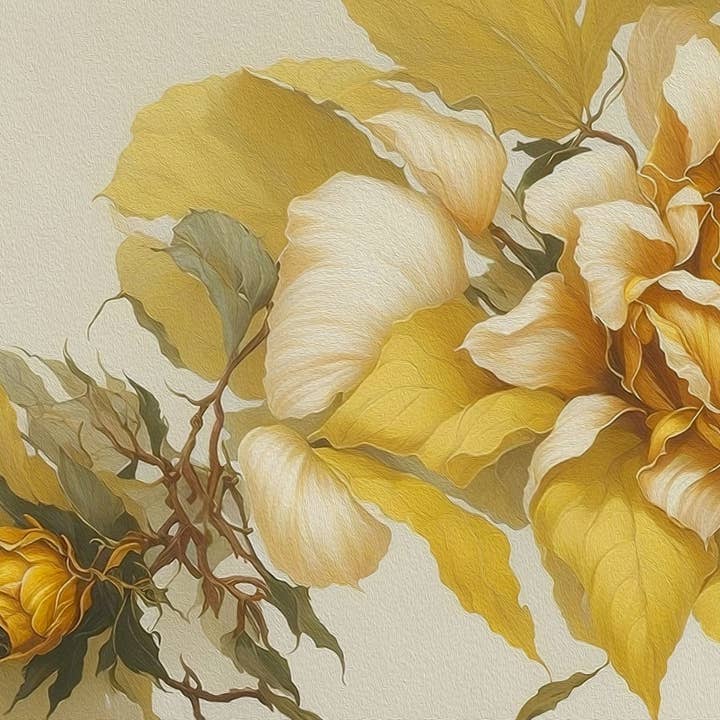 Pfirsichrose - A1 großes Decoupage-Papier für den Großhandel von Mint by Michelle