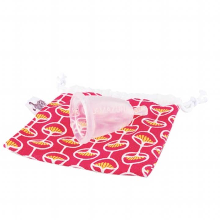 Ecohesens - Wholesale Menstrual Cup - Menstrual cup - Pink pouch - Lamazuna1