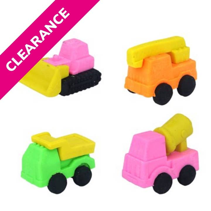 Construction Eraser for wholesale by Kids Party Craft
