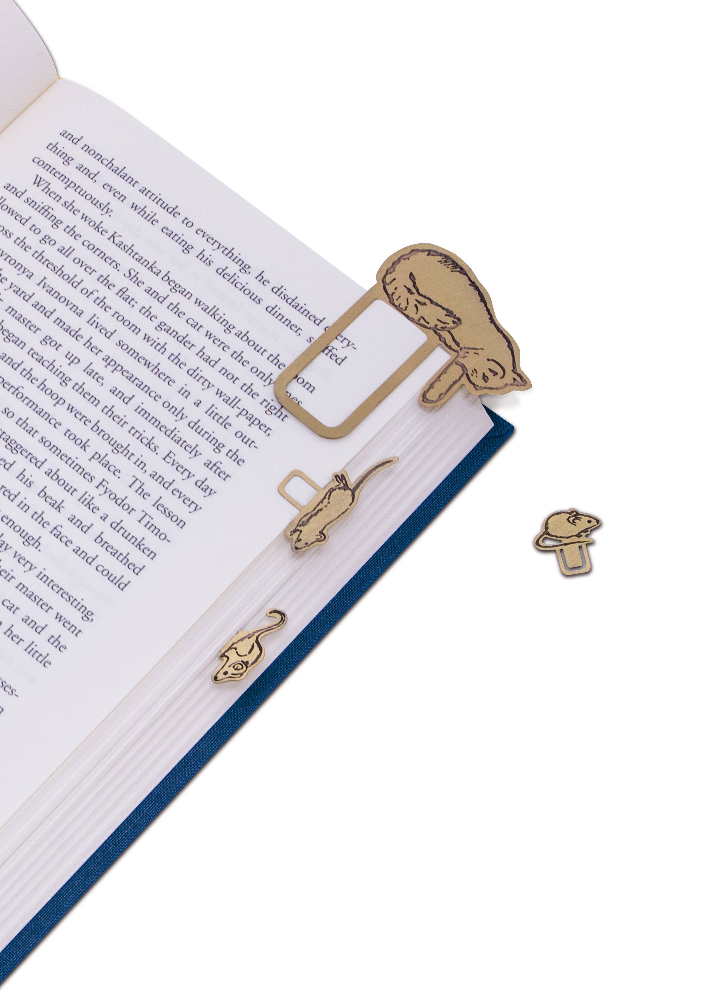 if USA - Wholesale Bookmark - Brass Bookminders Page Markers7