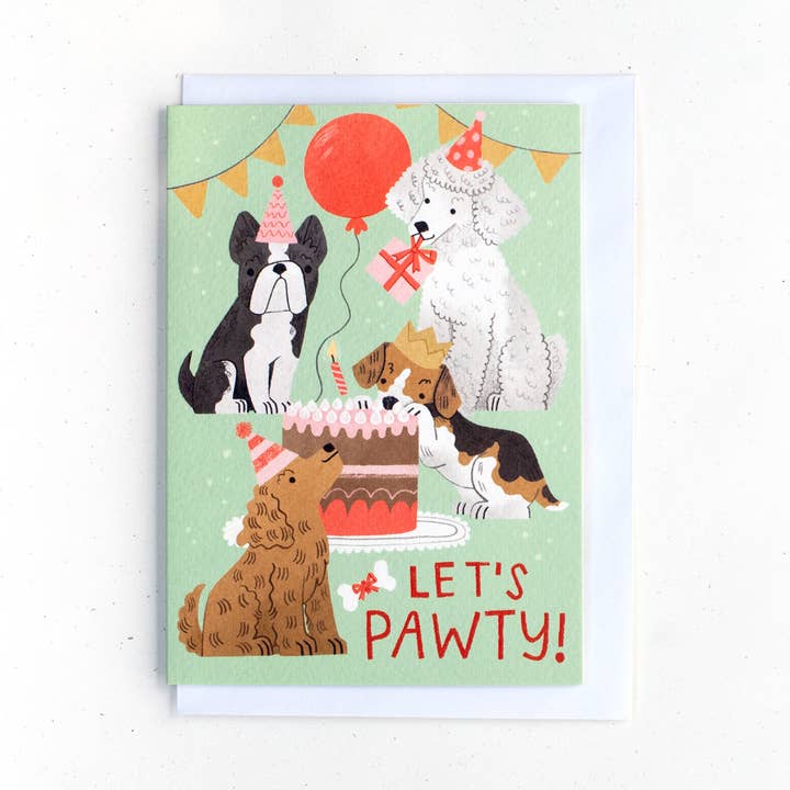 Dogs Birthday Card for wholesale by Natàlia Juan Abelló