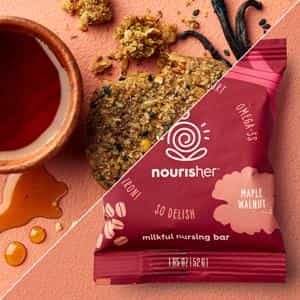 Nourisher - Vente Barres de céréales - Barres d'allaitement laiteuses - paquet de 66