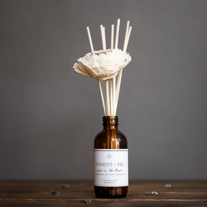 Forest + Fig Reed Diffuser for wholesale by R. Rebellion
