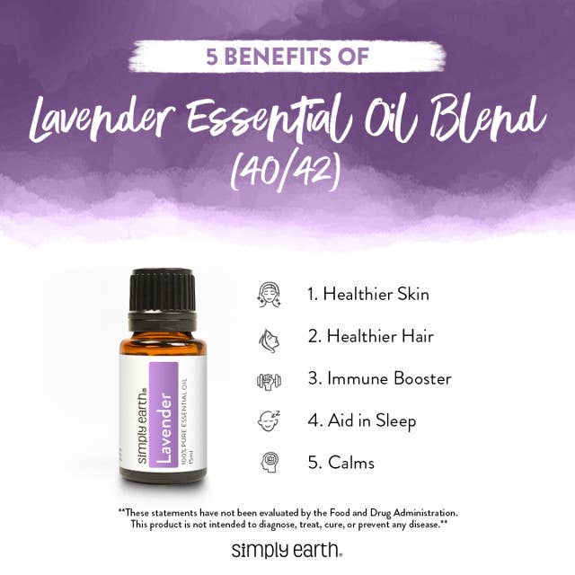 Simply Earth - Wholesale Essential Oil - Lavender 40/42 Essential Oil Blend2