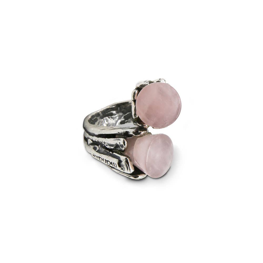 Mandile Gioielli - Wholesale Cocktail/Statement Ring - Silver ring with semiprecious stones (AR030)2