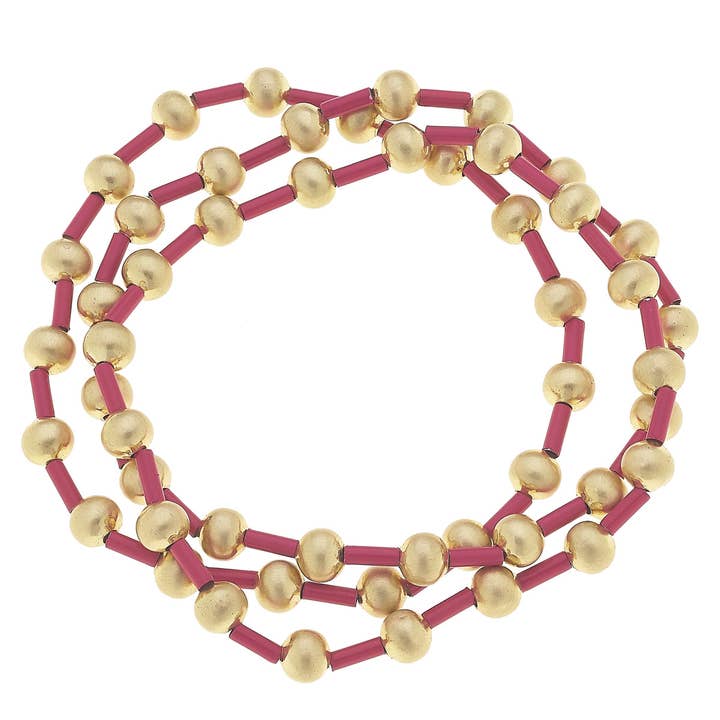 Talyah emaljerade stretcharmband (uppsättning av 3) för wholesale av Canvas Style