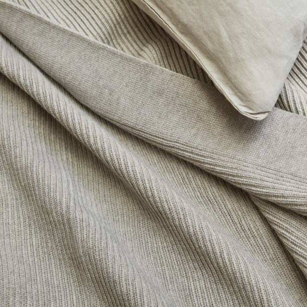 Italian Luxury Group - Wholesale Bedding blanket - Bemboka Reversible Rib Cotton Blankets Pre-Shrunk13
