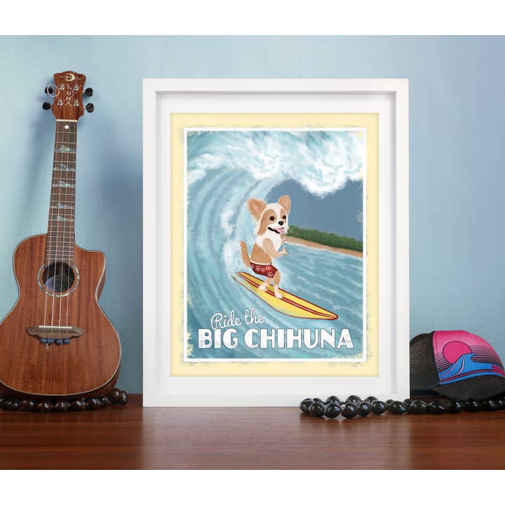 Laura Bergsma Studio – Engroshandel Kunsttryk – Chihuahua Hundekunsttryk, Den store Chihuna7