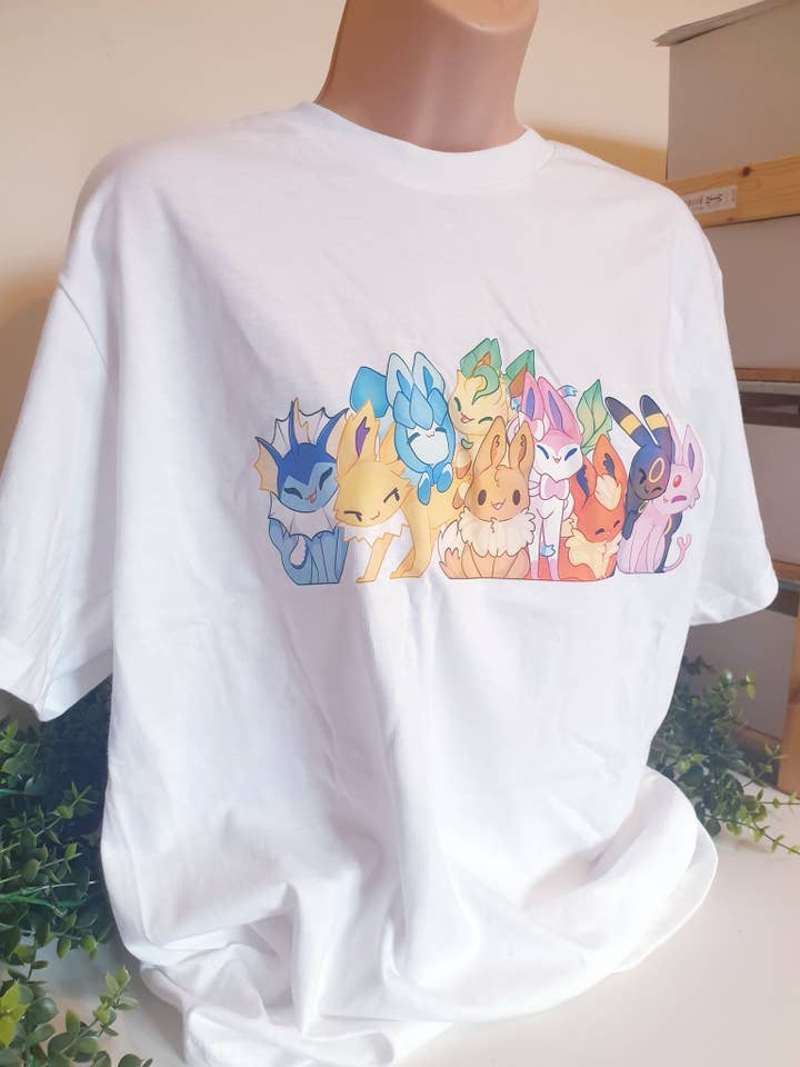 T-shirt Eeveelutions pour la vente par Ellesdoodlebox