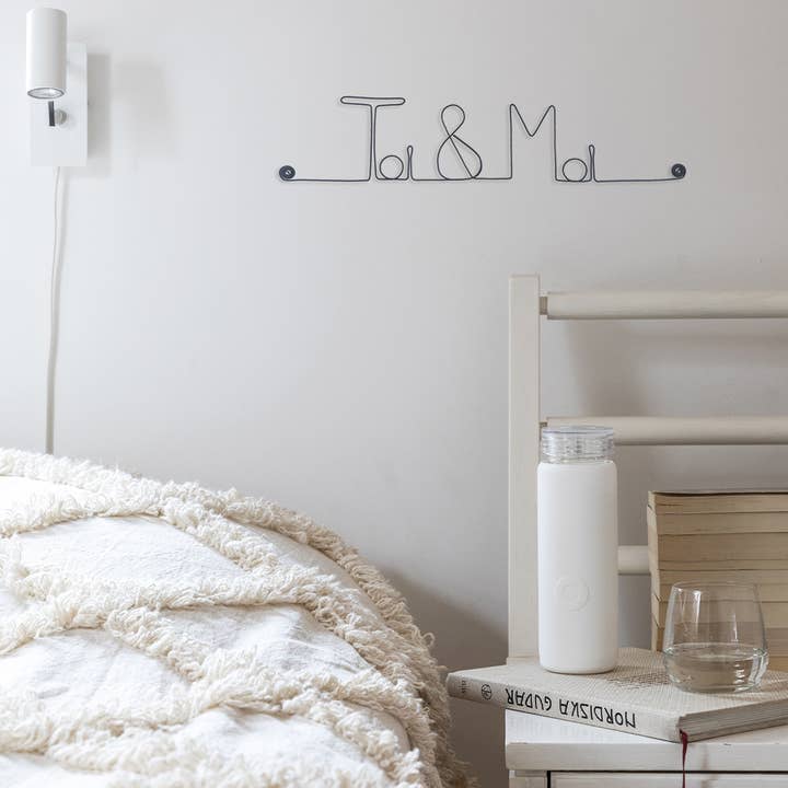 Bijoux de Mur – wholesale Wall Accent – Wire Wall Decor - You & Me - Valentine's Day3