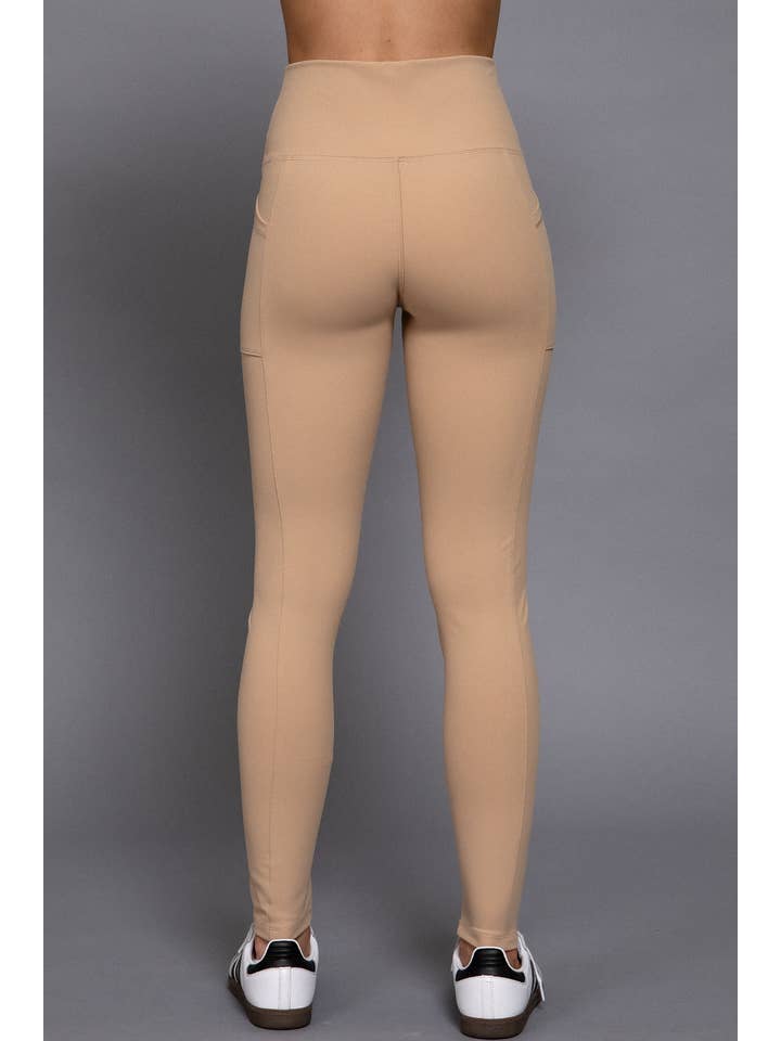 Active Basic | Active USA - Wholesale Athletic/Lounge Leggings - Women's - Waist Band Workout Leggings with Pocket14