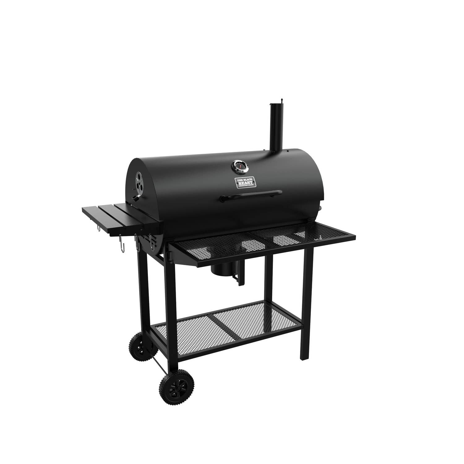 PROF - Wholesale Outdoor Grill Tools - 2-IN-1 BARBECUE GRILL AND SMOKER4