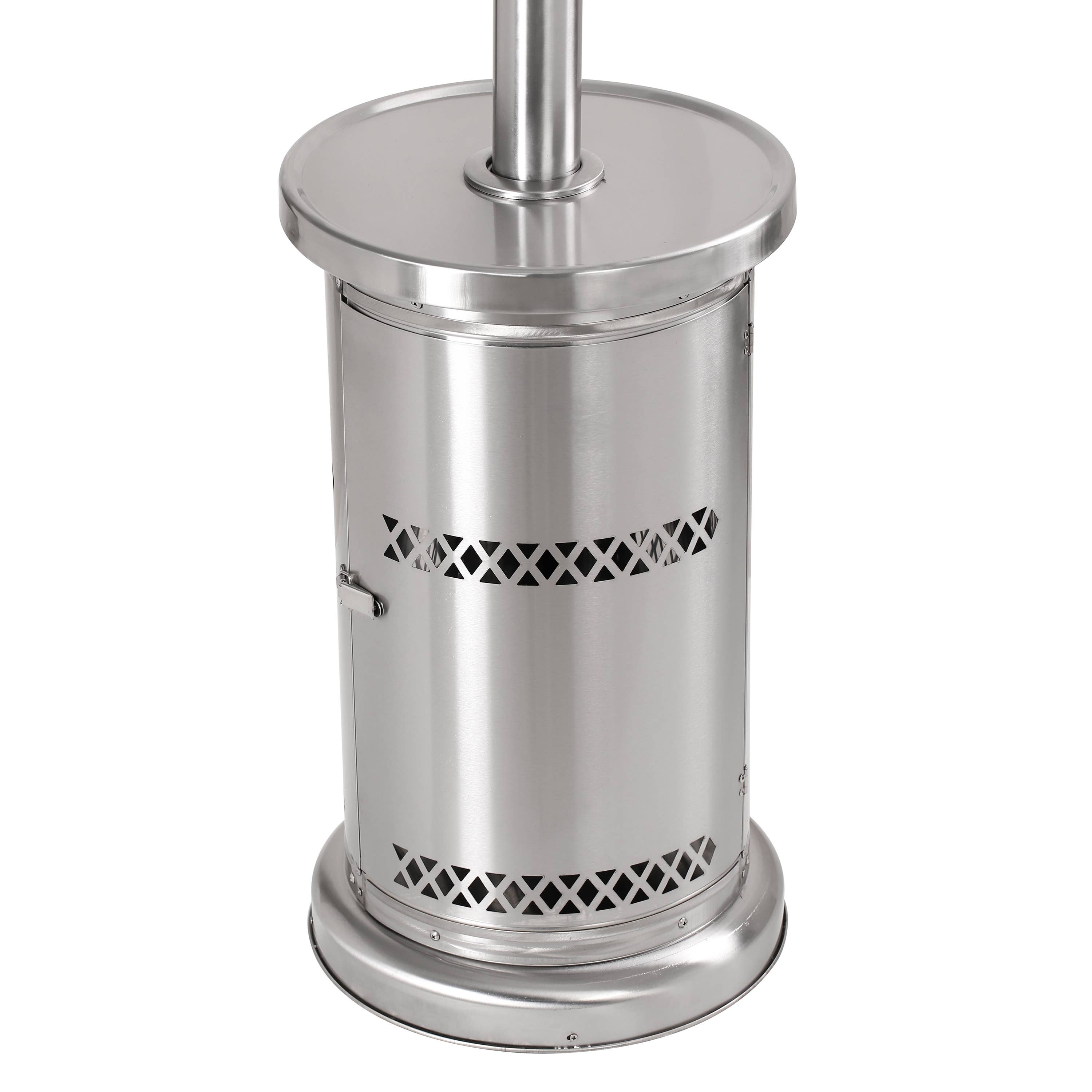 SHINERICH - Vendita all'ingrosso Lampada riscaldante da esterno - Riscaldatore a gas per patio Heatmaxx da 48.000 BTU in acciaio inossidabile9