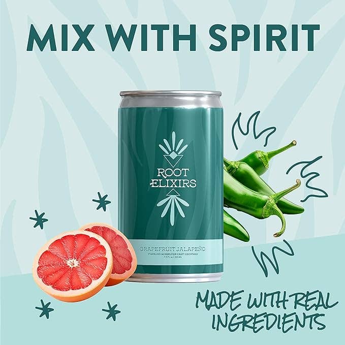 Root Elixirs - Wholesale Cocktail Mix/Syrup - Root Elixirs Premium Drink Mixers : Mix & Match 6