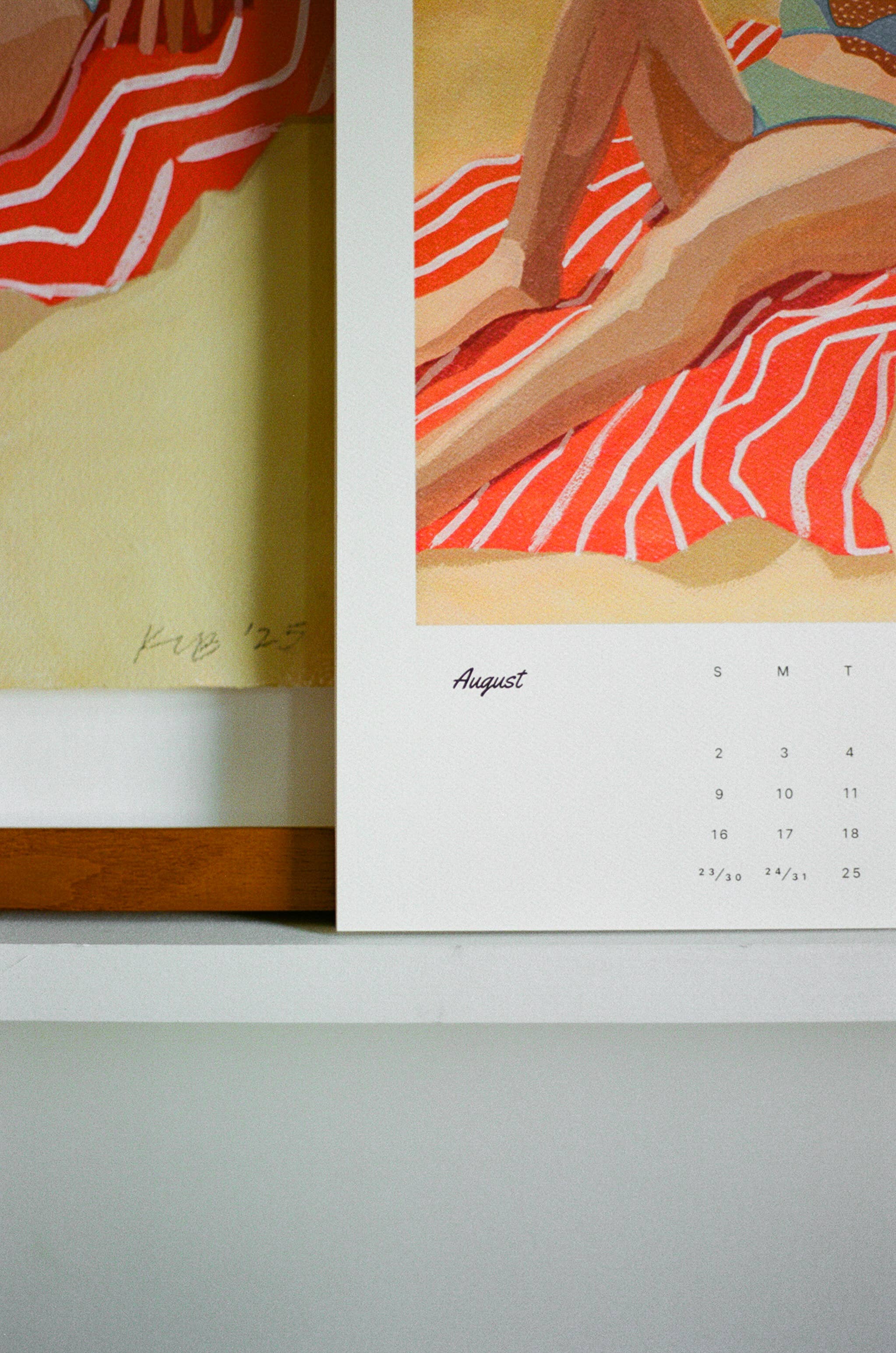 Katherine Corden Art - Wholesale Calendar - 2026 Fine Art Calendar6