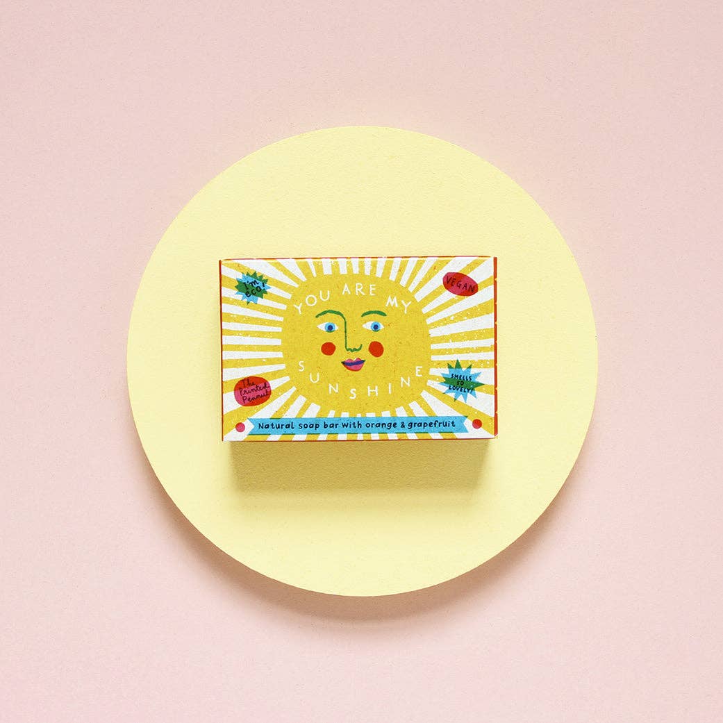 The Printed Peanut Homeware & Stationery - Wholesale Bar Soap - Sunshine Orange & Grapefruit Natural Handmade Soap Bar3