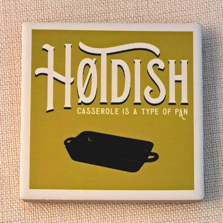 Hello Lucy - Wholesale Coasters - Coaster Hotdish - Casserole is Pan