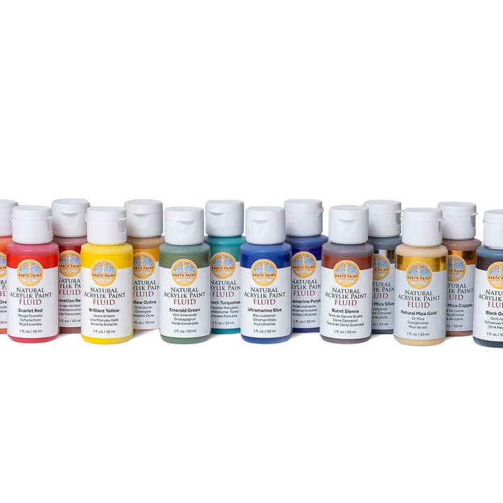 Fluid - Naturlig Akrylmaling for engroshandel hos Natural Earth Paint