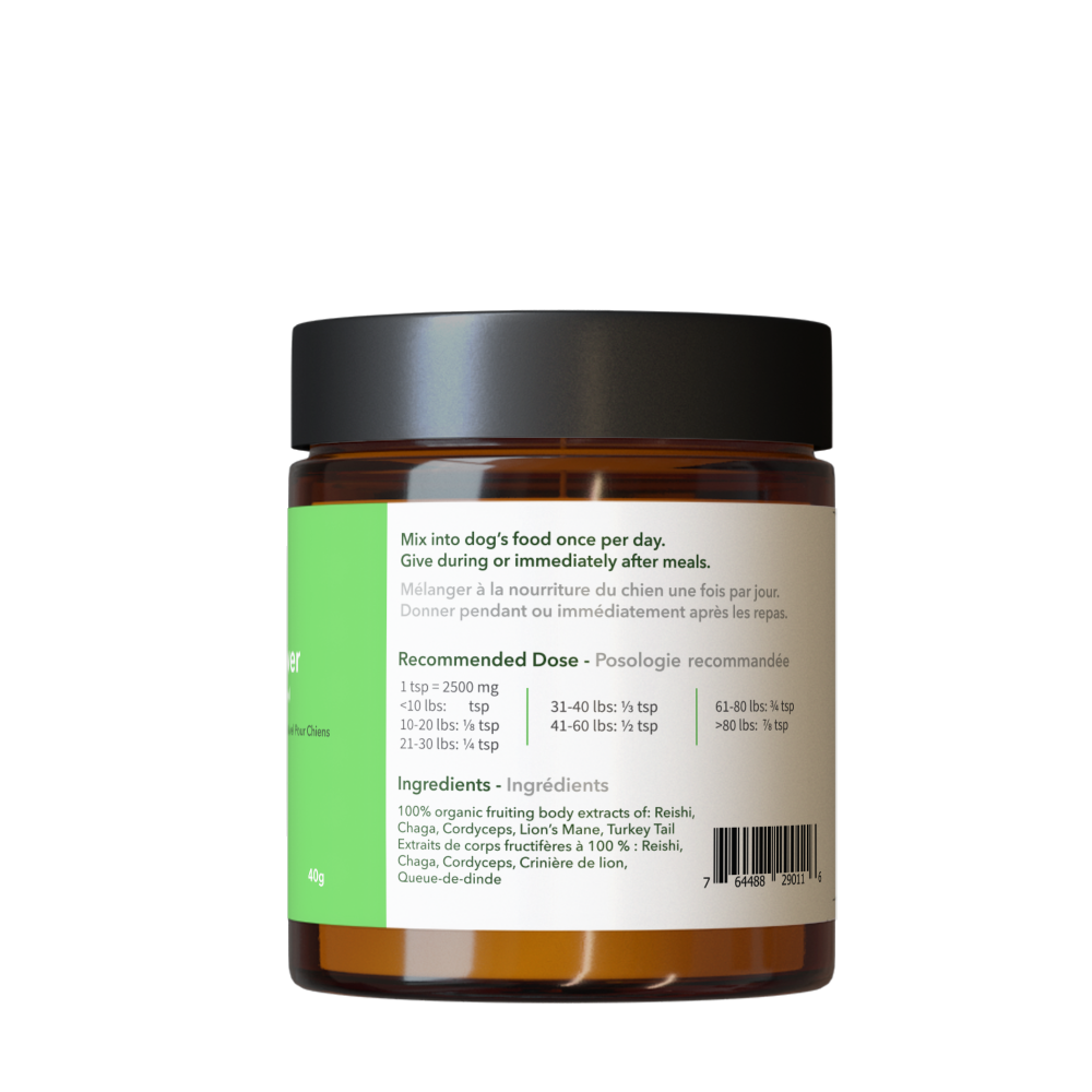 North Hound Life - Wholesale Pet Supplement - Dog - Mushroom Power | Five Mushroom Superblend2