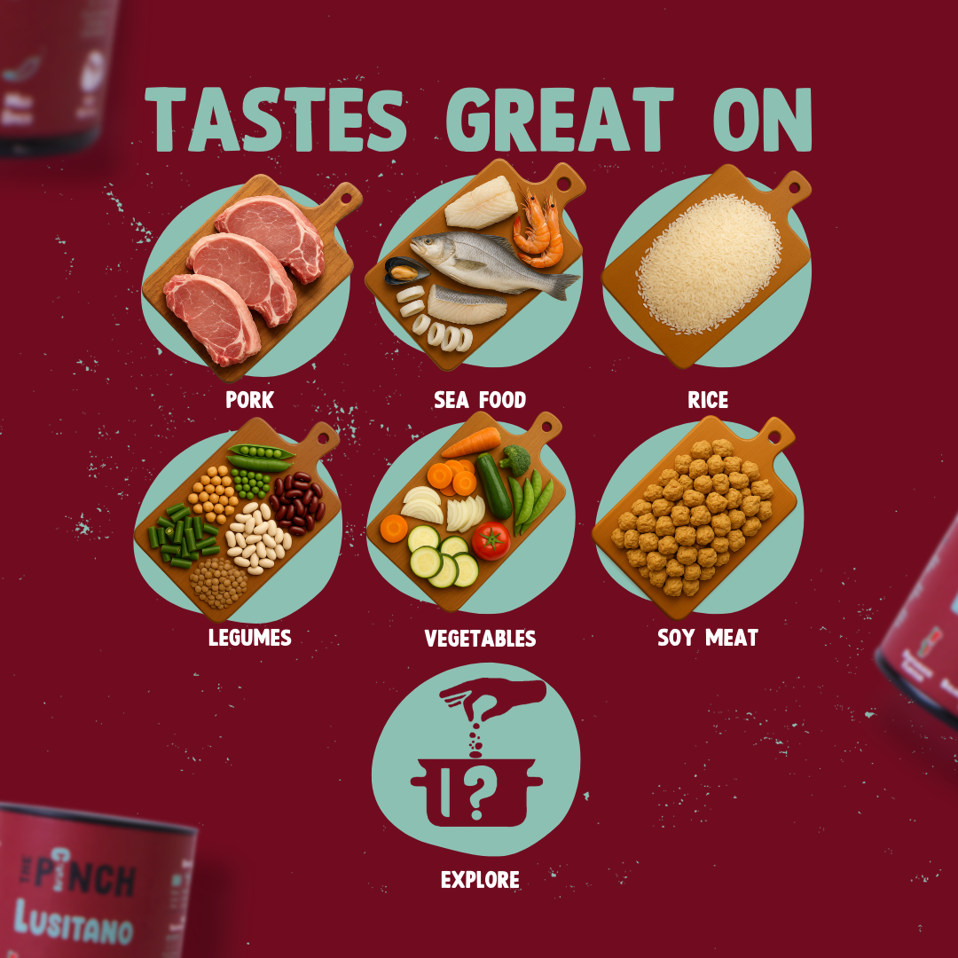 The Pinch - World Spice Blends - Wholesale Dried Spice Mix - Lusitano - 45g3