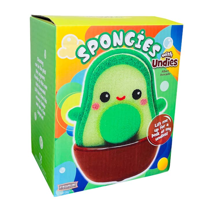 Streamline – Suporte de esponja por atacado – Esponjas Com Calcinha - Albert Avocado4