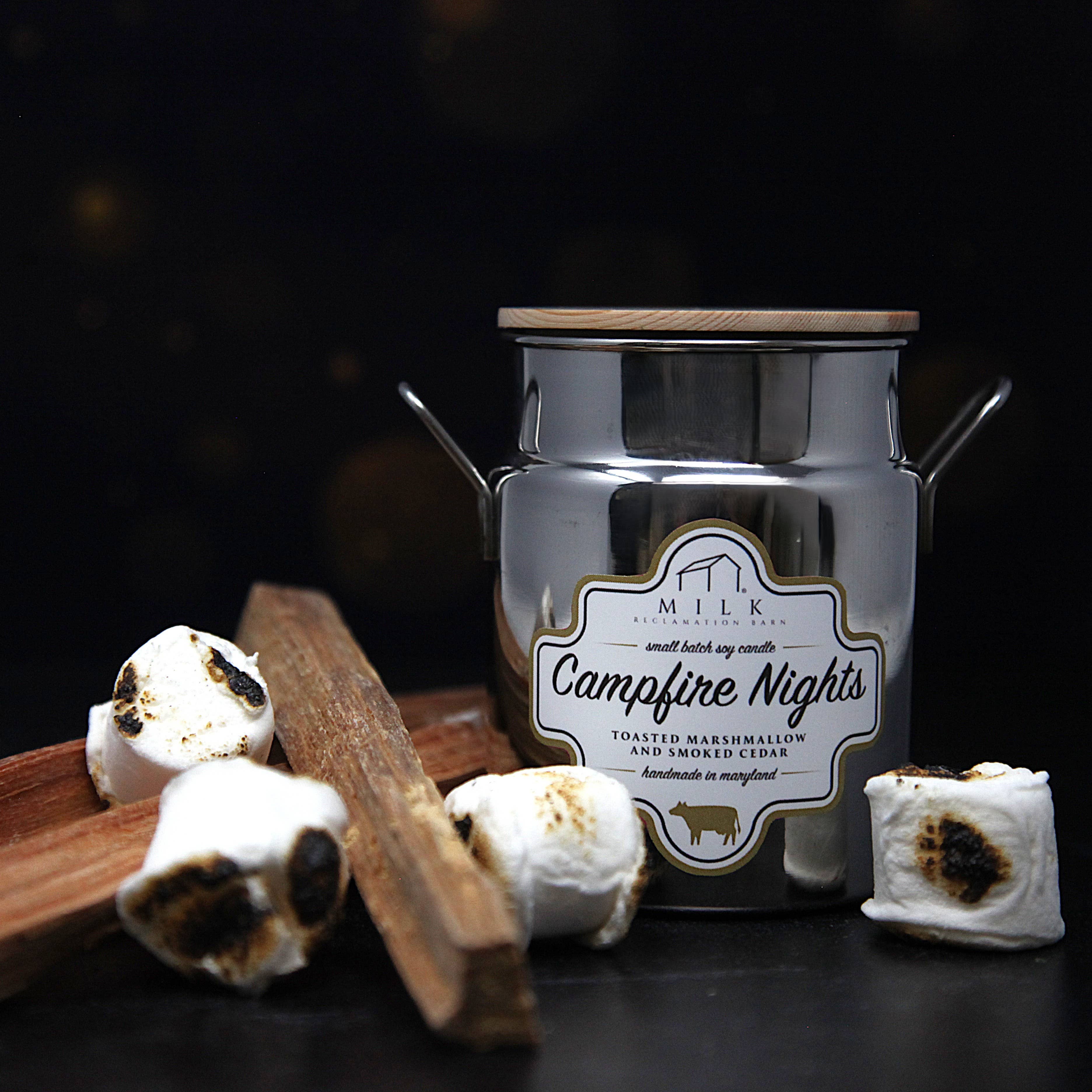 Milk Reclamation Barn - Wholesale Jar/Filled Candle - Stainless Milk Churn Candle - 12.5 oz61