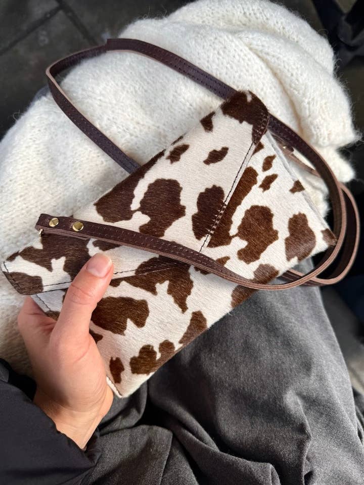 Leder Clutch Handtasche Umhängetasche - Ivy - Mucca für den Großhandel von MIUMMASH DAMIAN TOMZIK