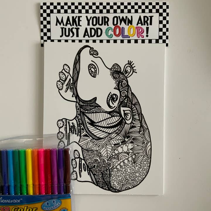Kit de tablero de arte para venta al por mayor de Doodle your day away...