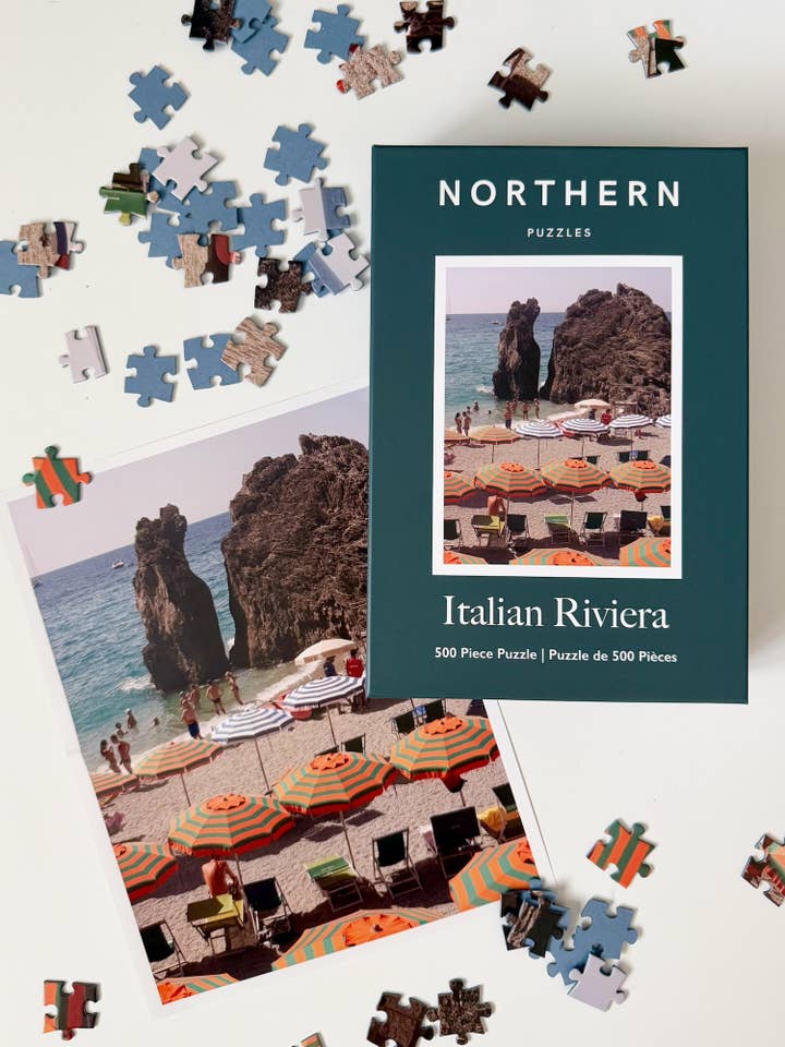Italian Riviera | 500-Piece Puzzle for Adults for wholesale by Northern Puzzles
