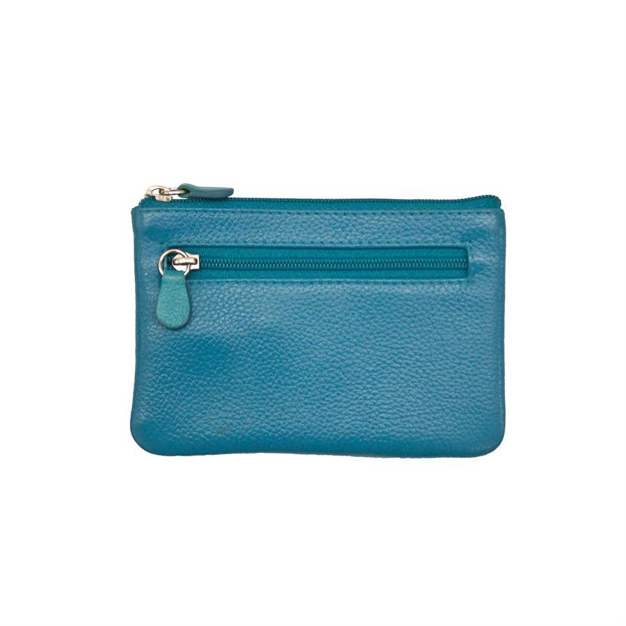 ili New York – wholesale Coin purse – Women’s – 6413 Leather Coin Purse With Key Ring2