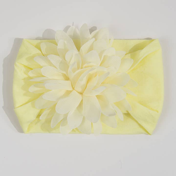 TheDivaSoap – Großhandel Fashion-Stirnband – Baby – Flower Baby Haarband aus Nylon mit Schleife