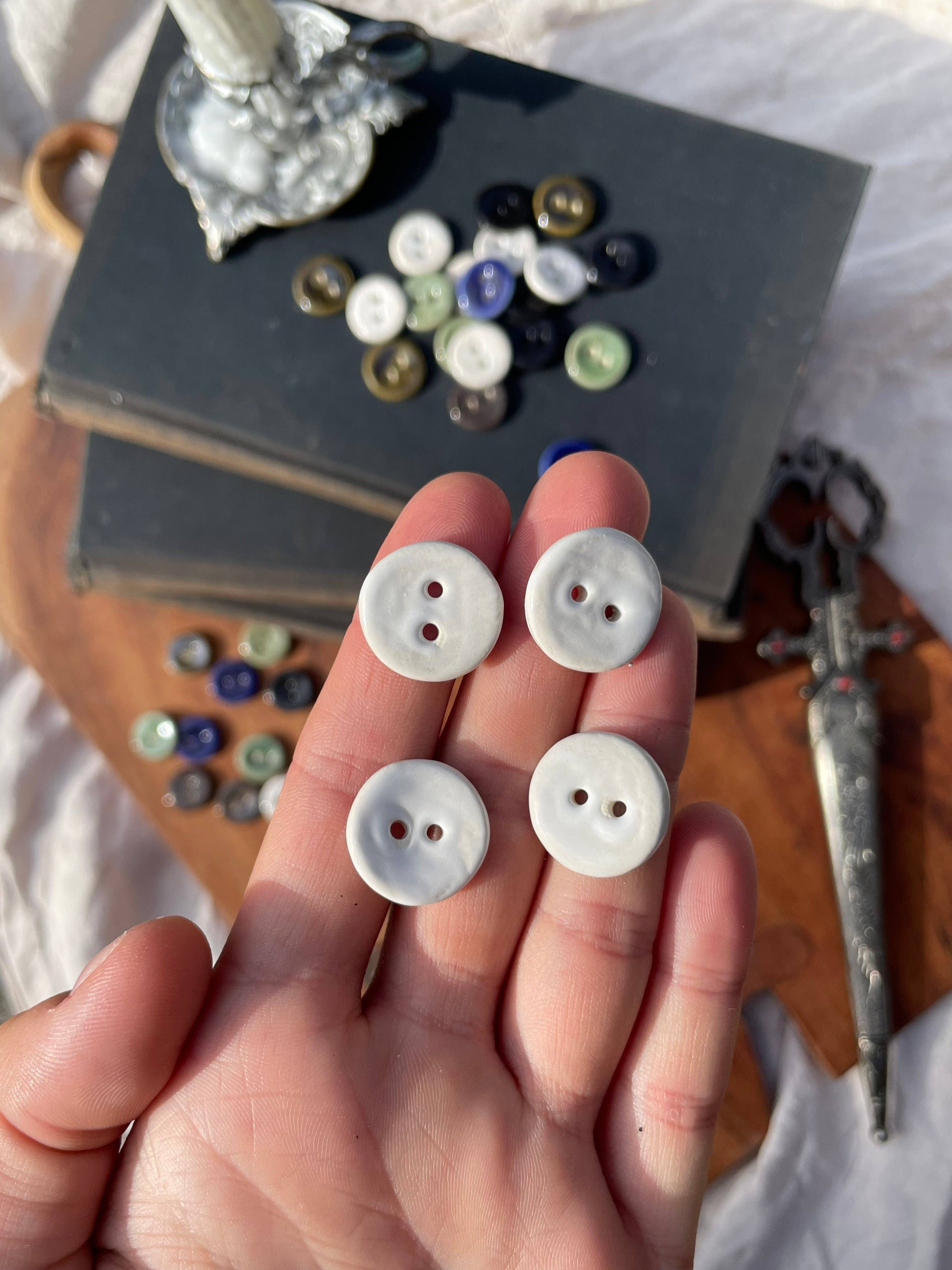 Silver Beast Studio - Wholesale Sewing Button/Snap - 18mm Original Buttons (Set of 5)4