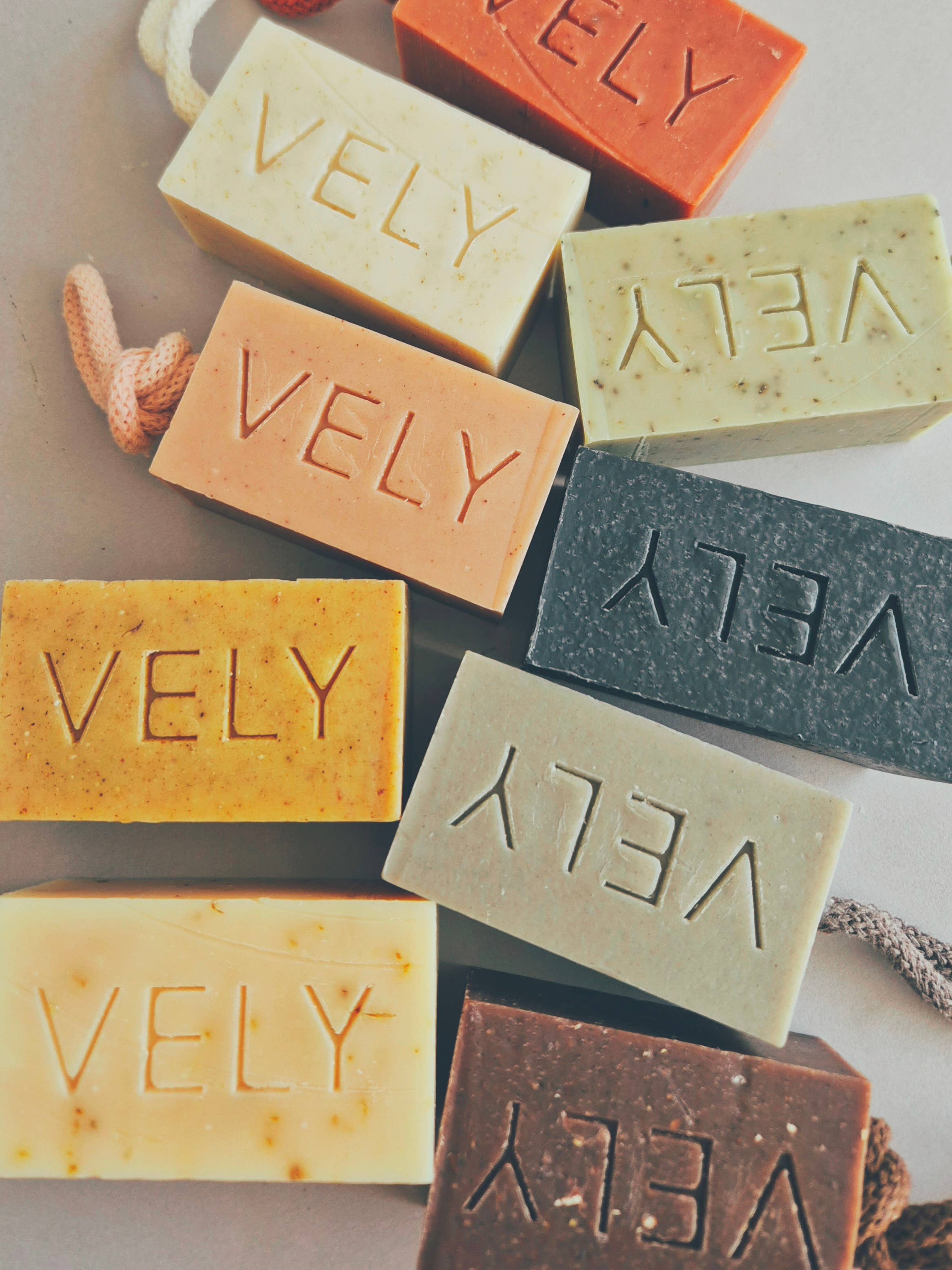 The Vely Soapery - Wholesale Bar Soap - Natural Handmade Soap On A Rope “Black Rose"4