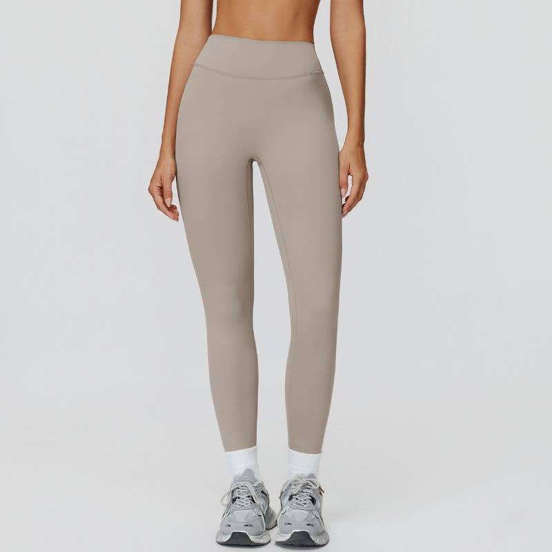 WONDERXFANS - Wholesale Athletic/Lounge Leggings - Women's - High-waisted V-neck leggings at the back0