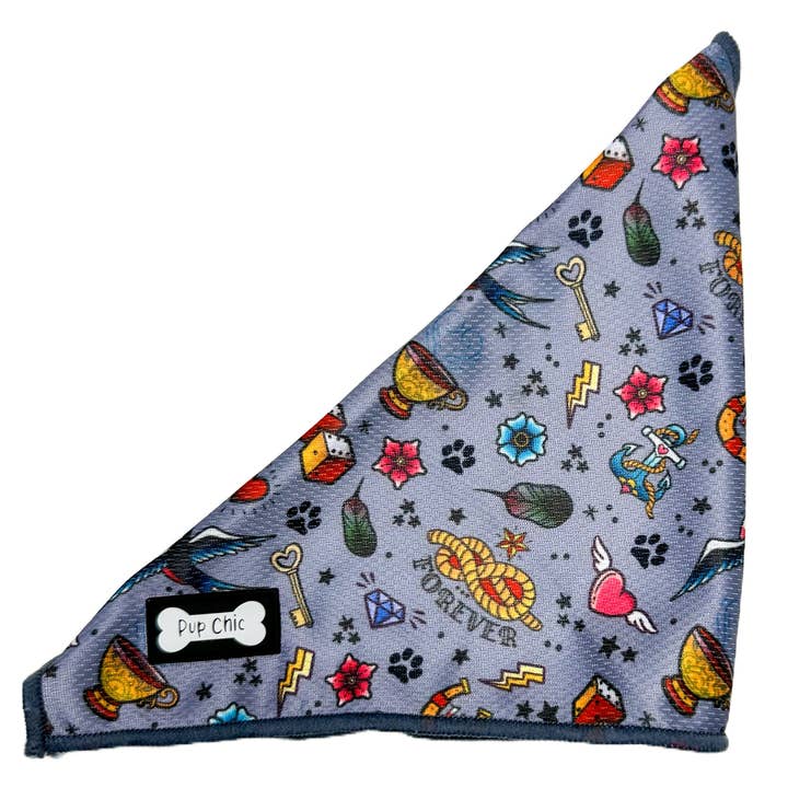 Artful Dogster Cooling Bandana for wholesale by Pup Chic Boutique