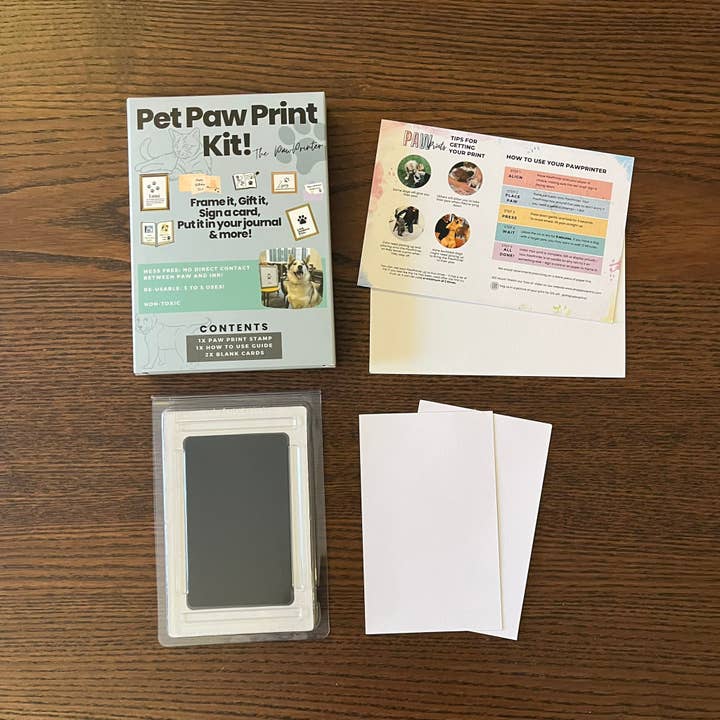 Paw Prints - Vendita all'ingrosso Giocattoli per animali - Cani e gatti - Kit PawPrint per cani, gatti, porcellini d'India, conigli