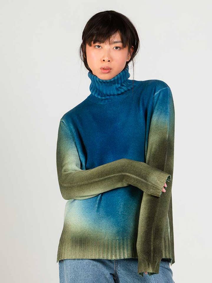 Wool-Cashmere Blend Turtleneck for wholesale by Alessandro Aste