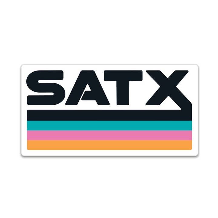 River Road Clothing Company - Wholesale Sticker - SATX Sticker (San Antonio, Texas)