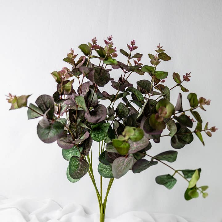 Realistic Artificial Flowers - Wholesale Artificial Flowers - Burgundy Felt Gum -Realistic Artificial Flowers 5